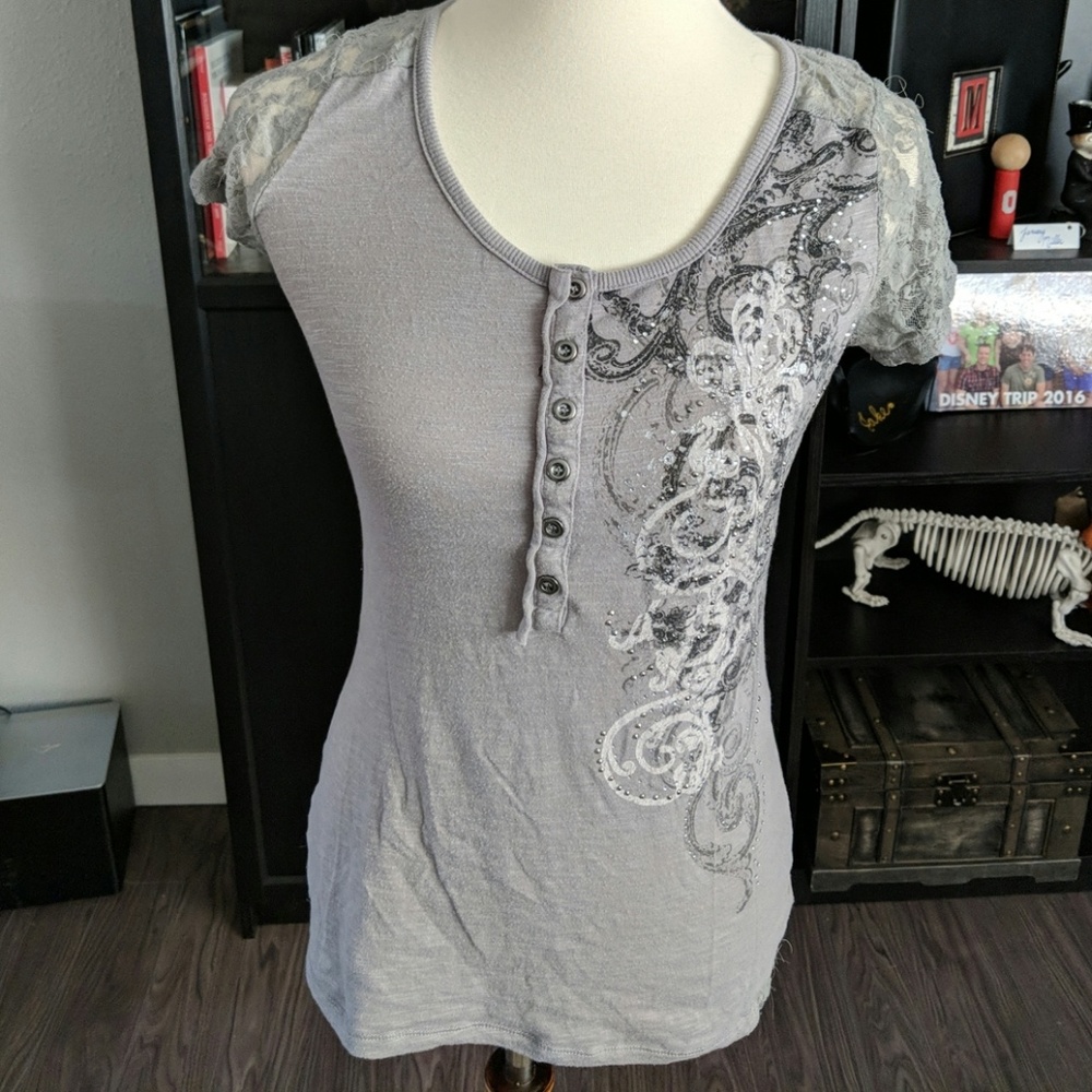 Gray Tee